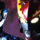 The twin protagonists of the latest Ultra series, Ultraman R/B.